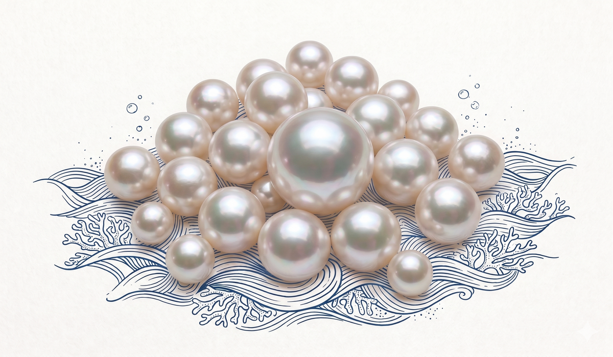 Japanese Akoya pearls