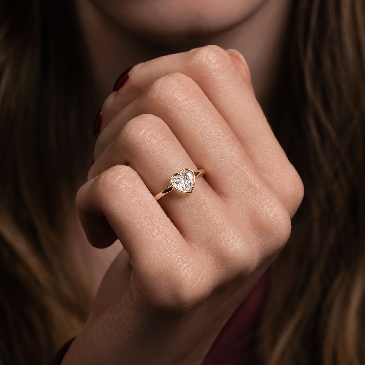 Belle Heart Ring