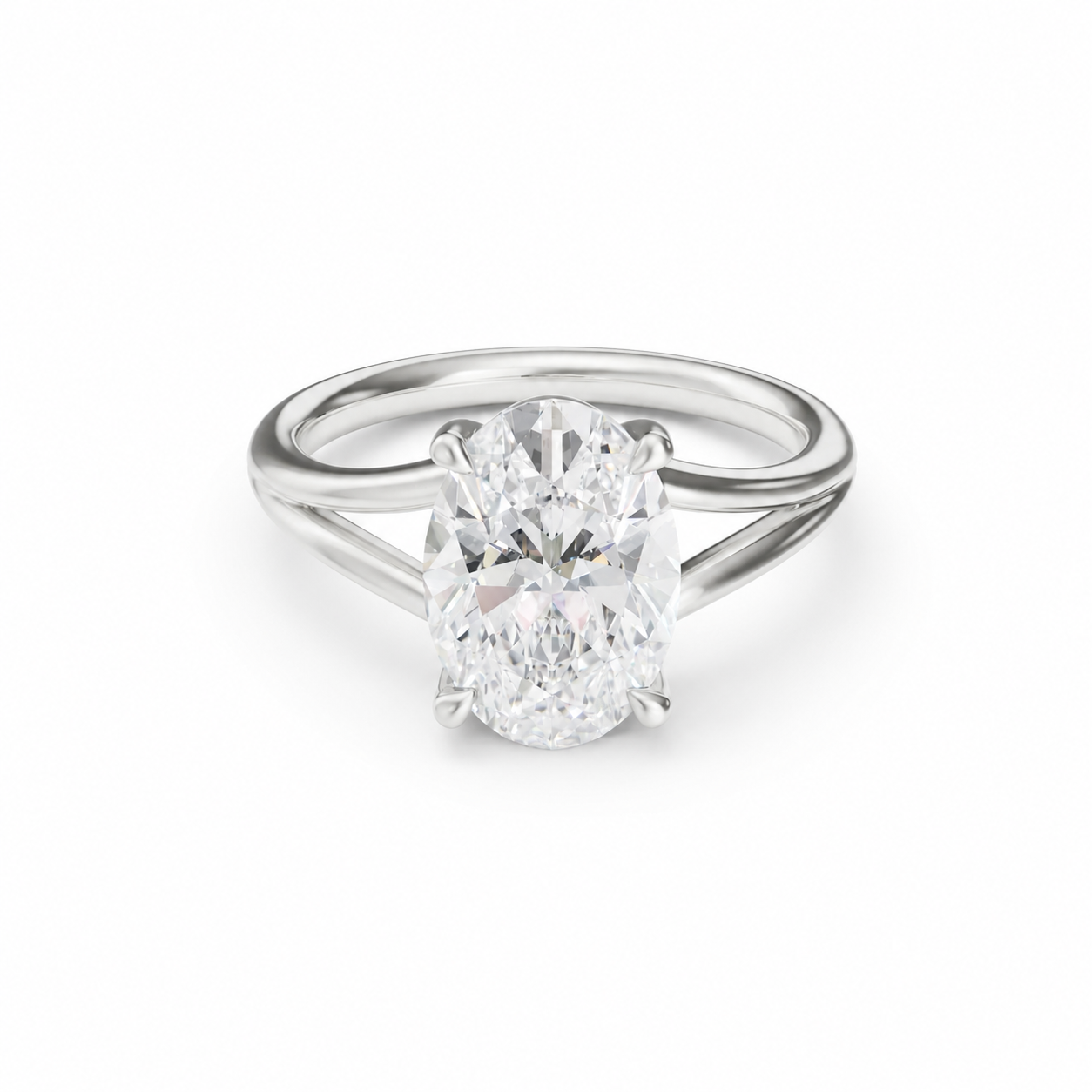 Vesper Oval Solitaire