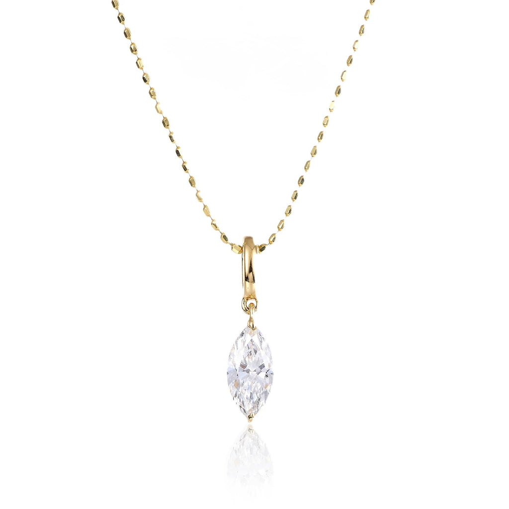 The Lumi Diamond Charm Necklace