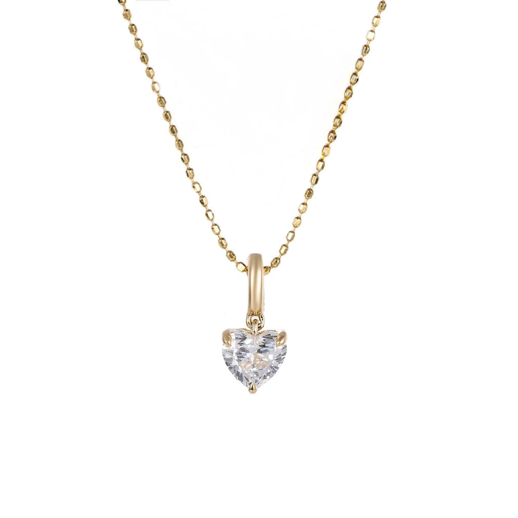 The Lumi Diamond Charm Necklace