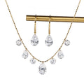 The Lumi Pear Diamond Set