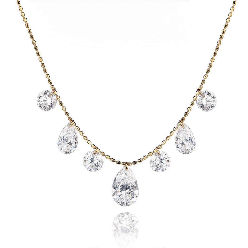 The Lumi Pear Diamond Set