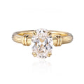 Aurélie Oval Diamond Ring