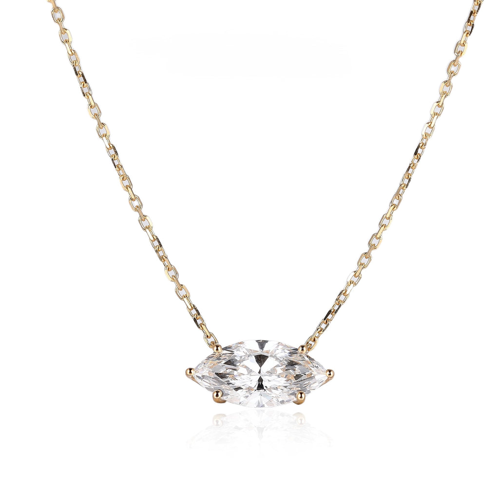 Lumière Marquise Diamond Necklace