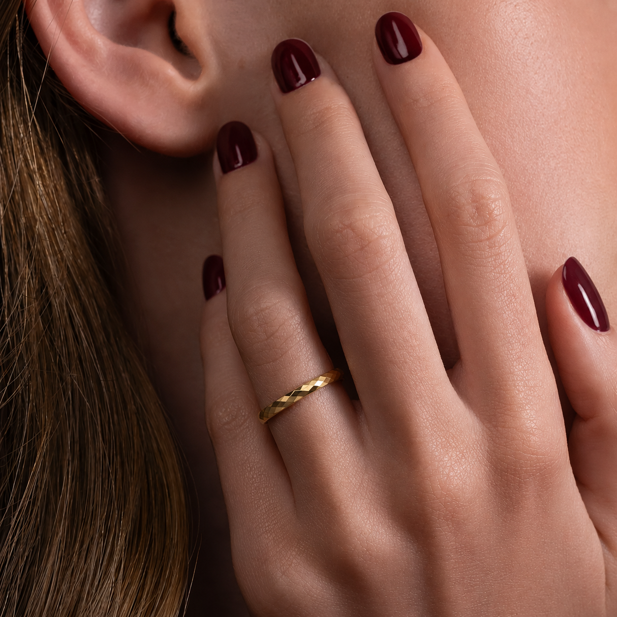 Celeste Facet Ring