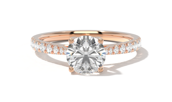 Rose gold jewellery metal