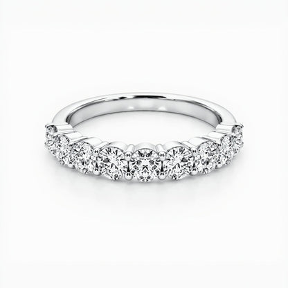 Celeste Half Eternity Ring