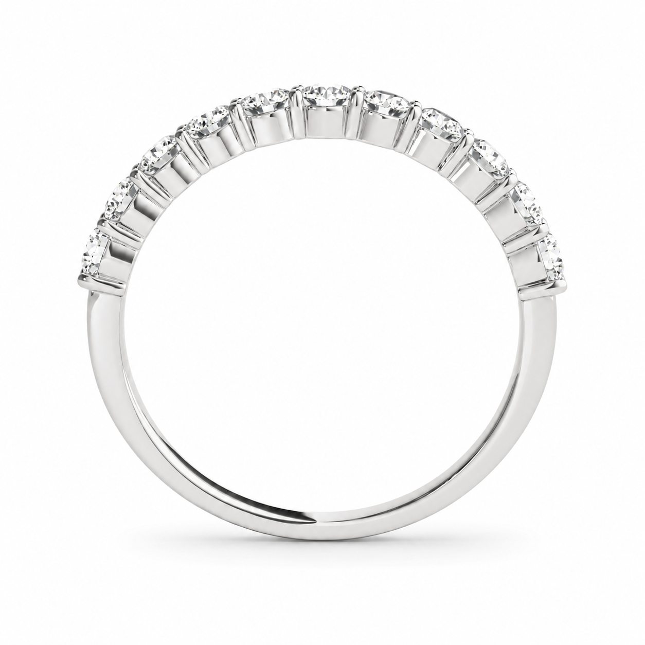 Celeste Half Eternity Ring