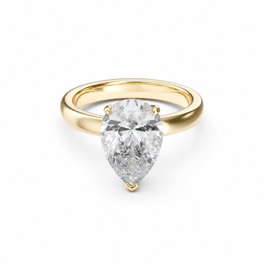 Aveline Pear Ring