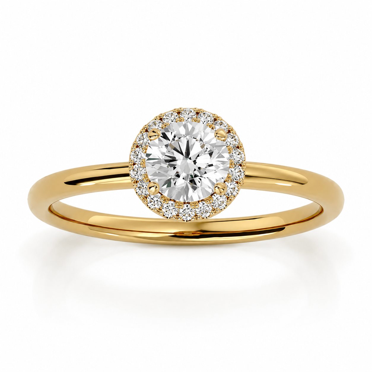 Rosalie Halo Ring