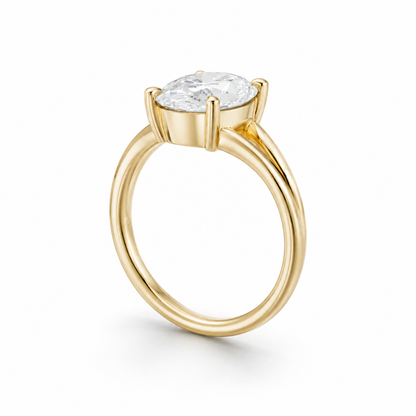 Vesper Oval Solitaire