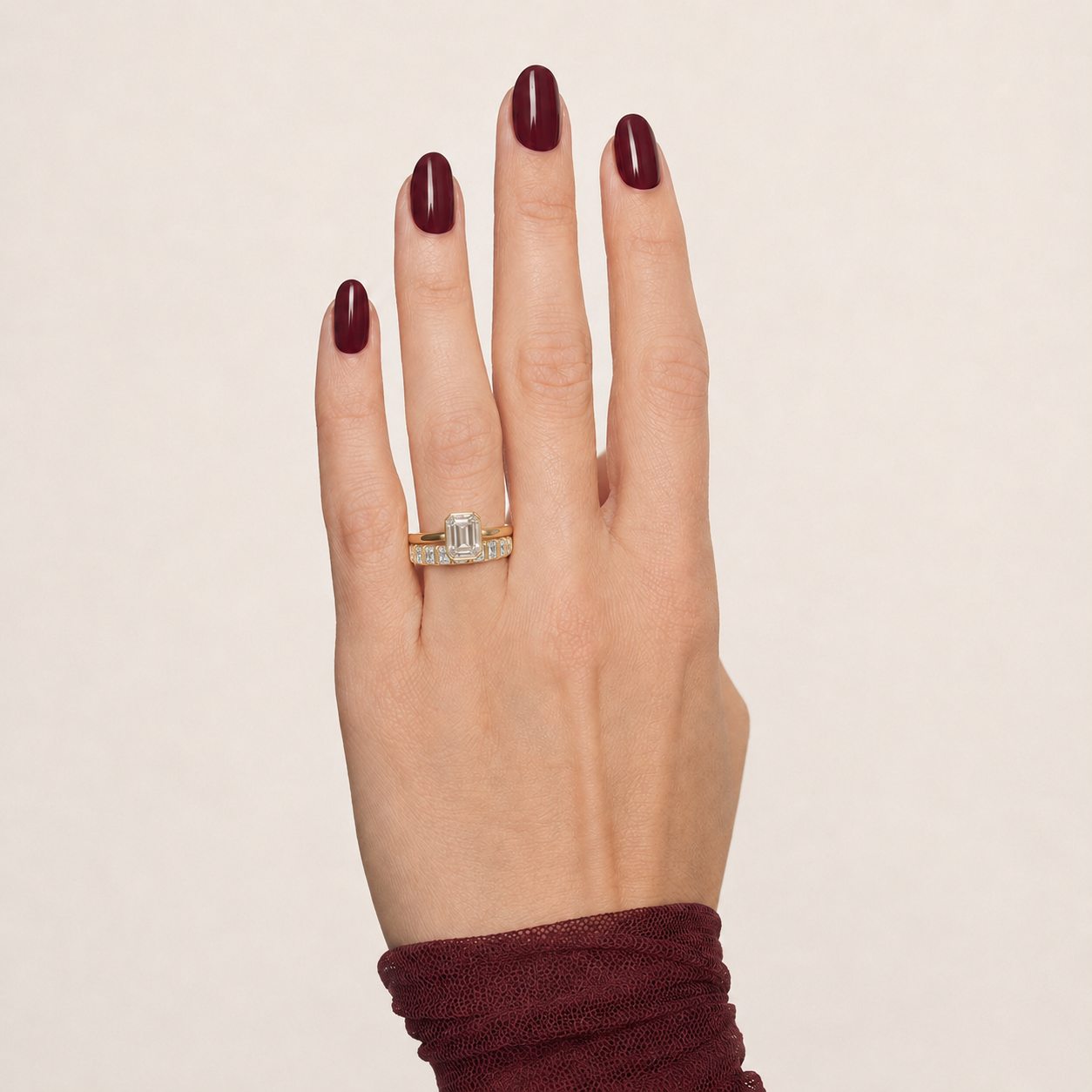 Aurelia Baguette Band Ring