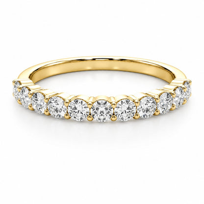 Celeste Half Eternity Ring