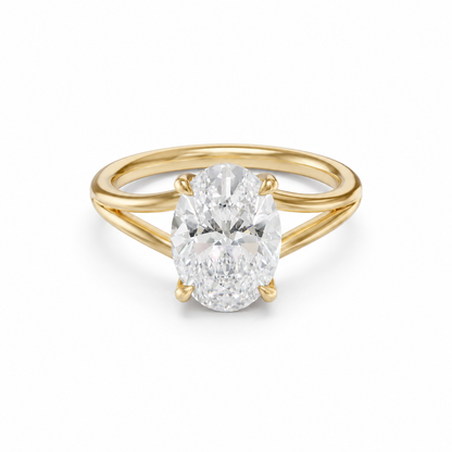 Vesper Oval Solitaire