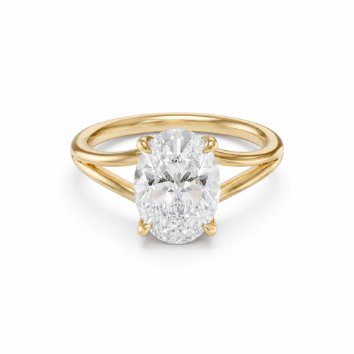 Vesper Oval Solitaire