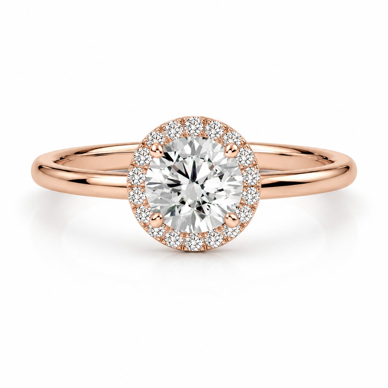 Rosalie Halo Ring