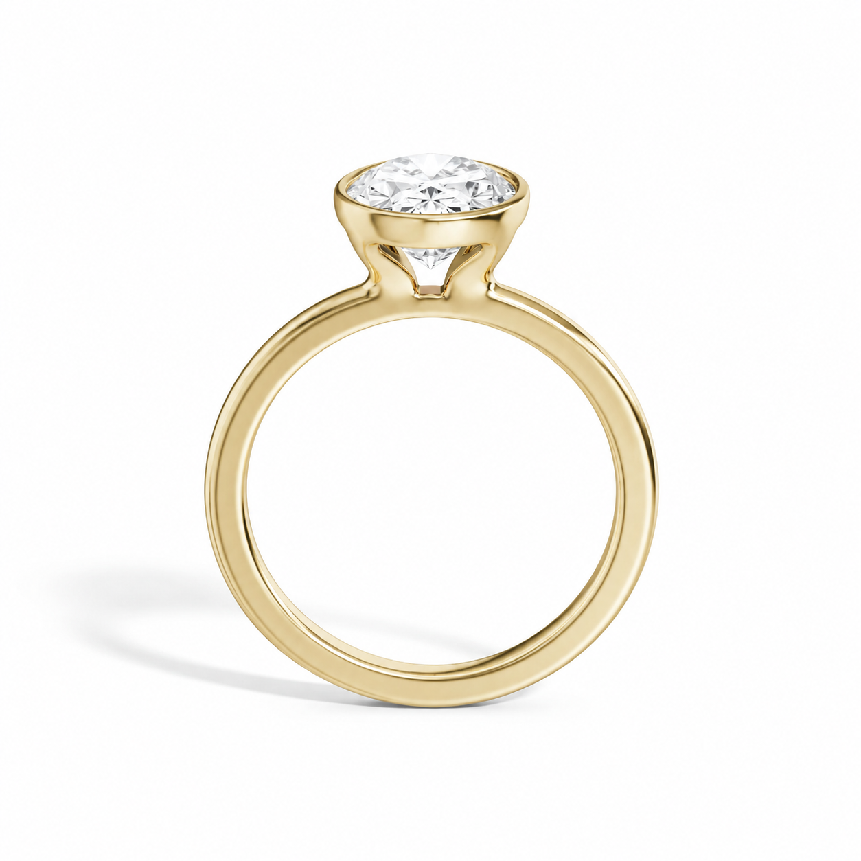 Solea Oval Bezel Ring