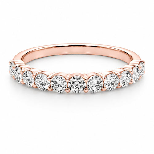 Celeste Half Eternity Ring