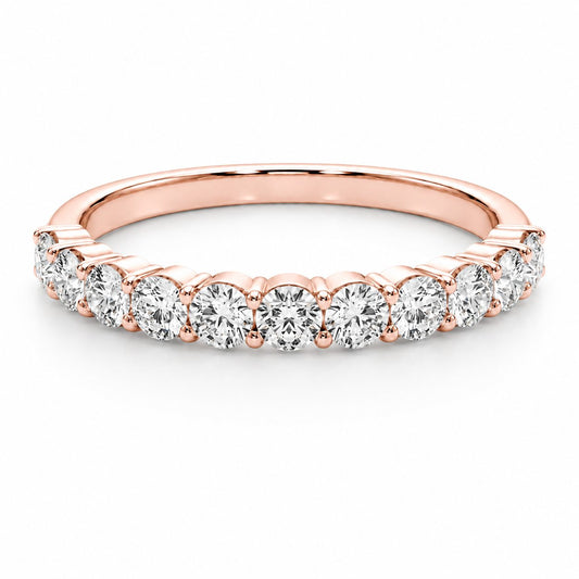 Celeste Half Eternity Ring
