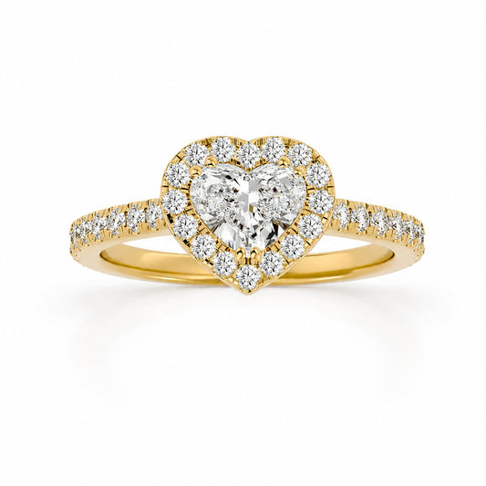 Valerie Heart Ring