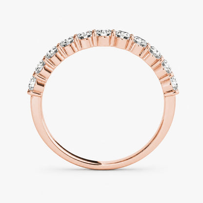 Celeste Half Eternity Ring