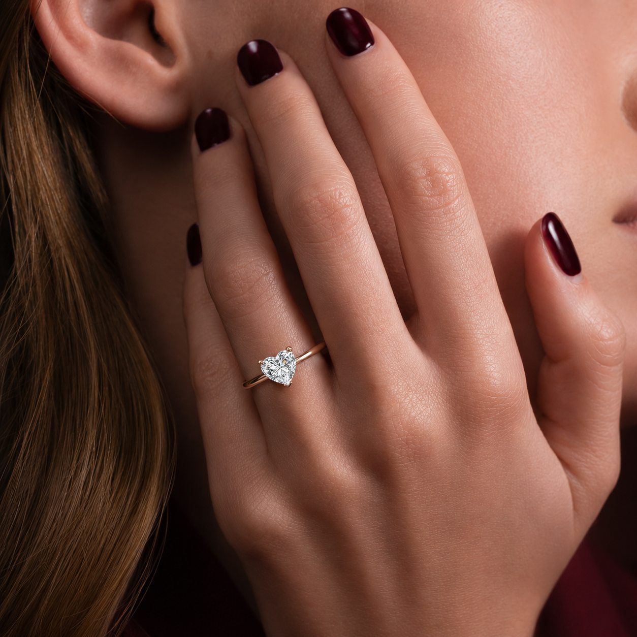 Coeur Solitaire Ring