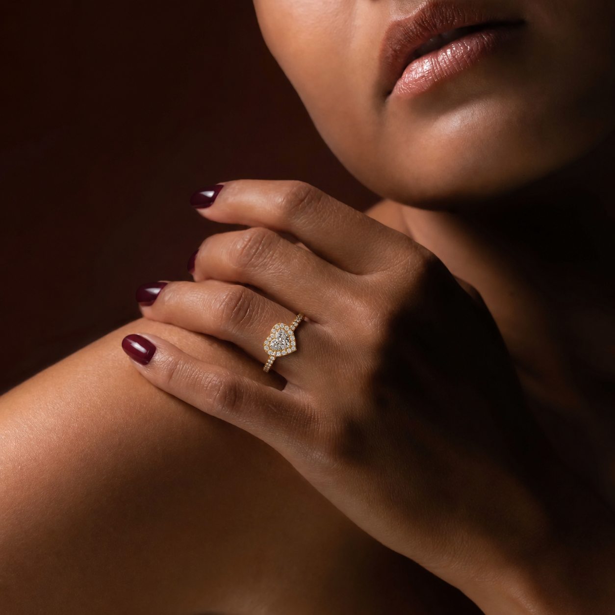 Valerie Heart Ring
