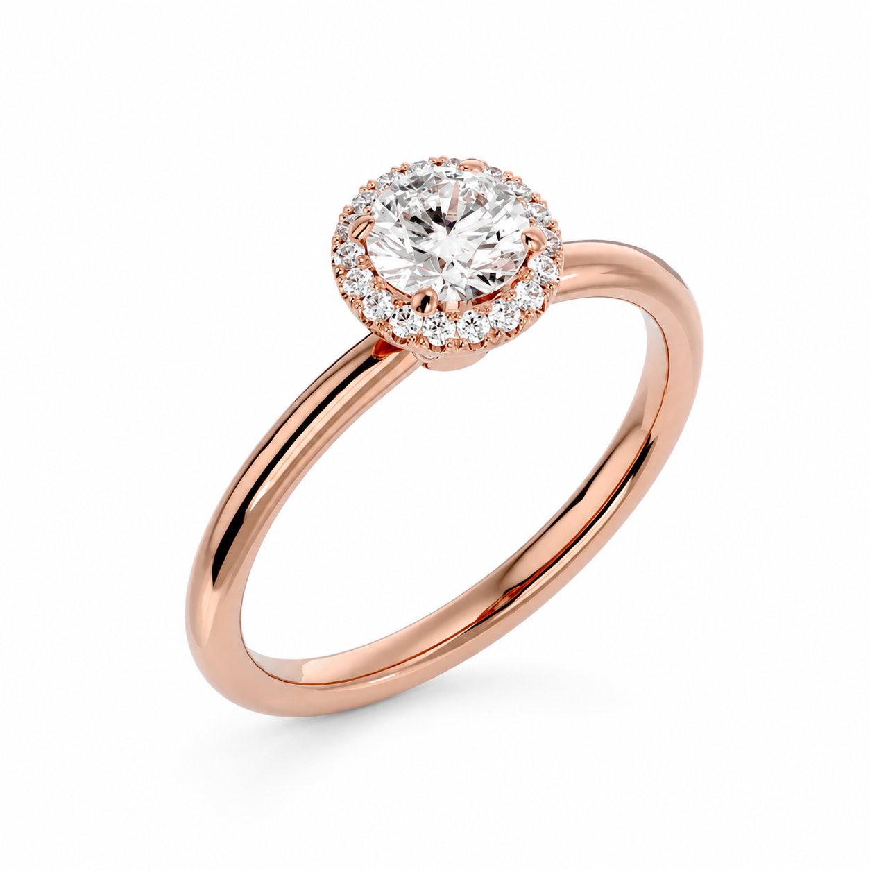 Rosalie Halo Ring