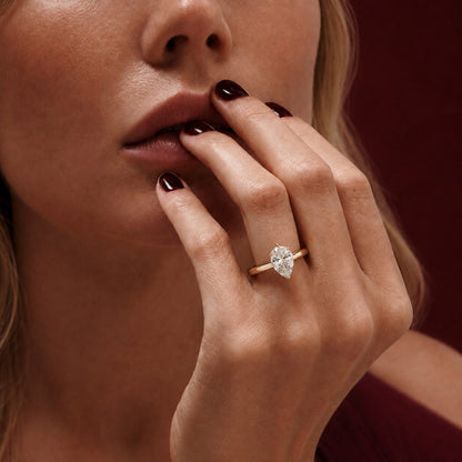 Aveline Pear Ring