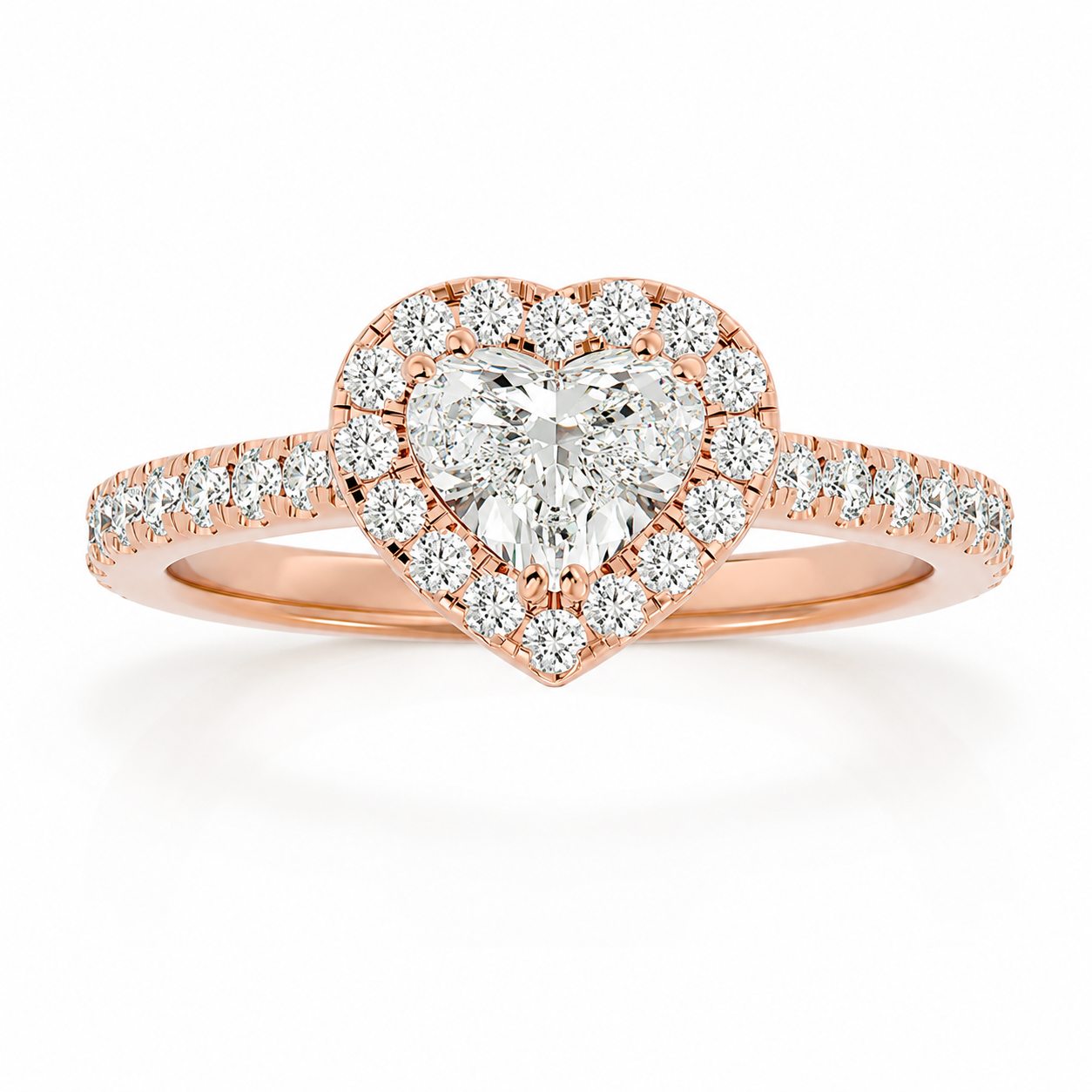 Valerie Heart Ring