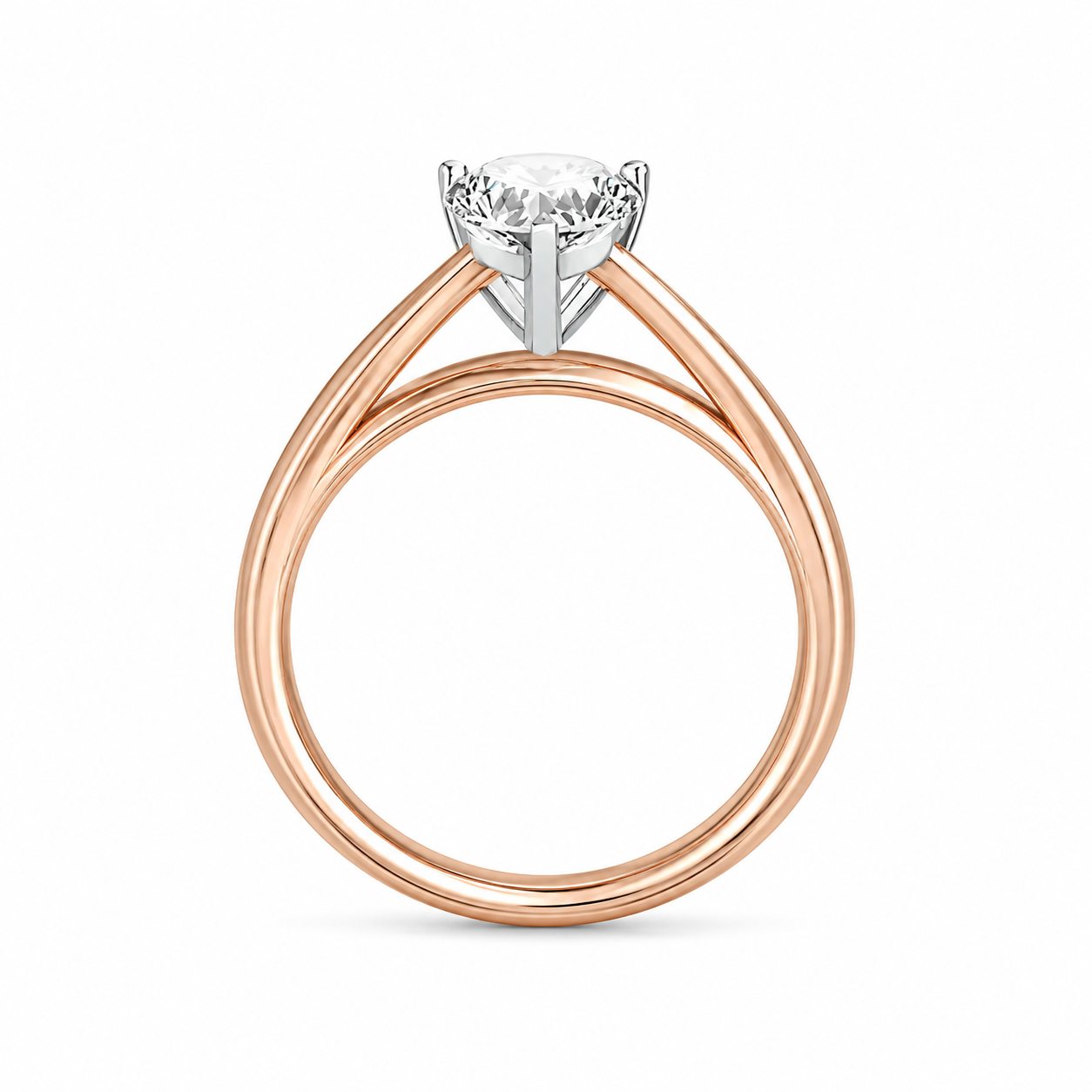 Coeur Solitaire Ring