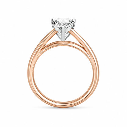 Coeur Solitaire Ring