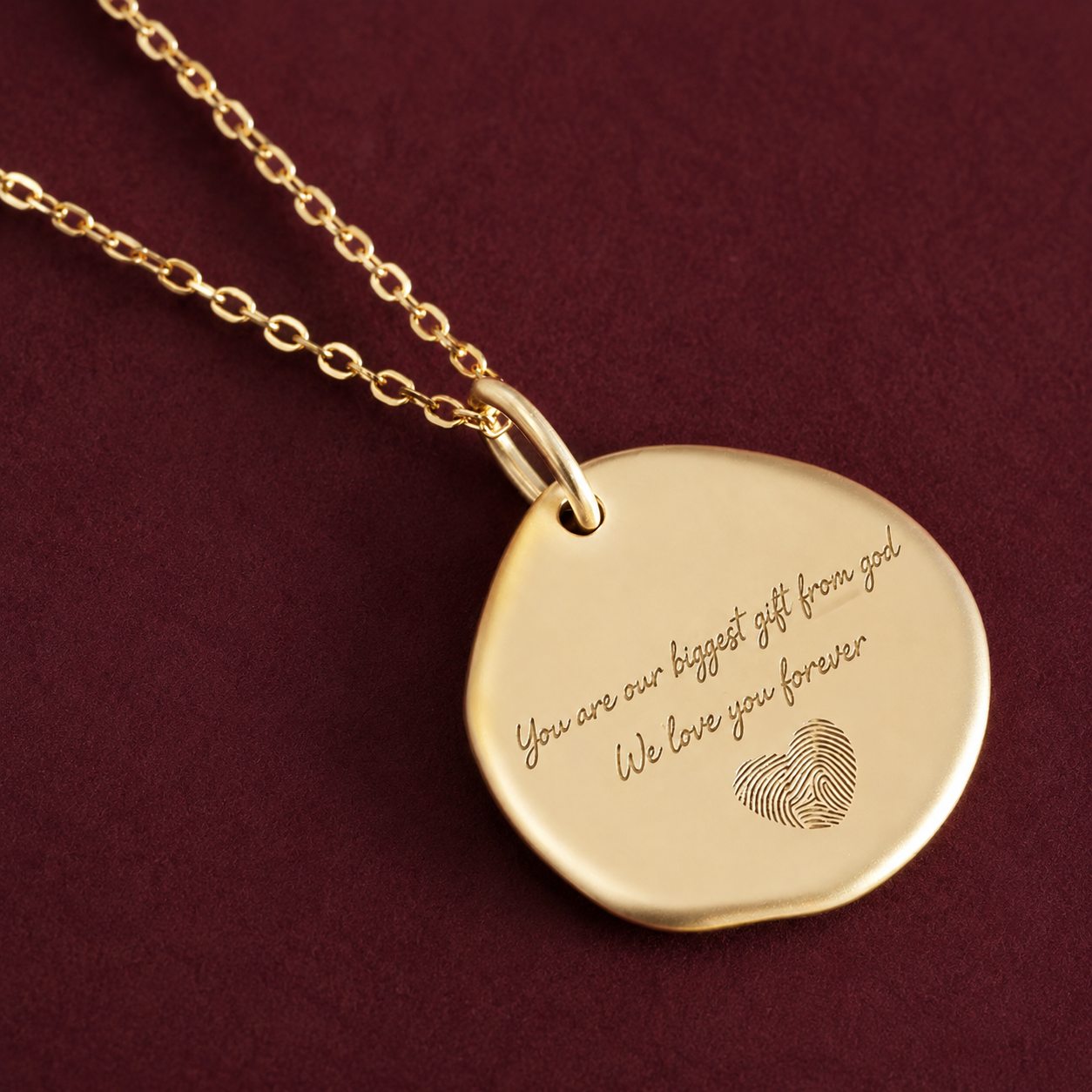 Classic Fingerprint Pendant