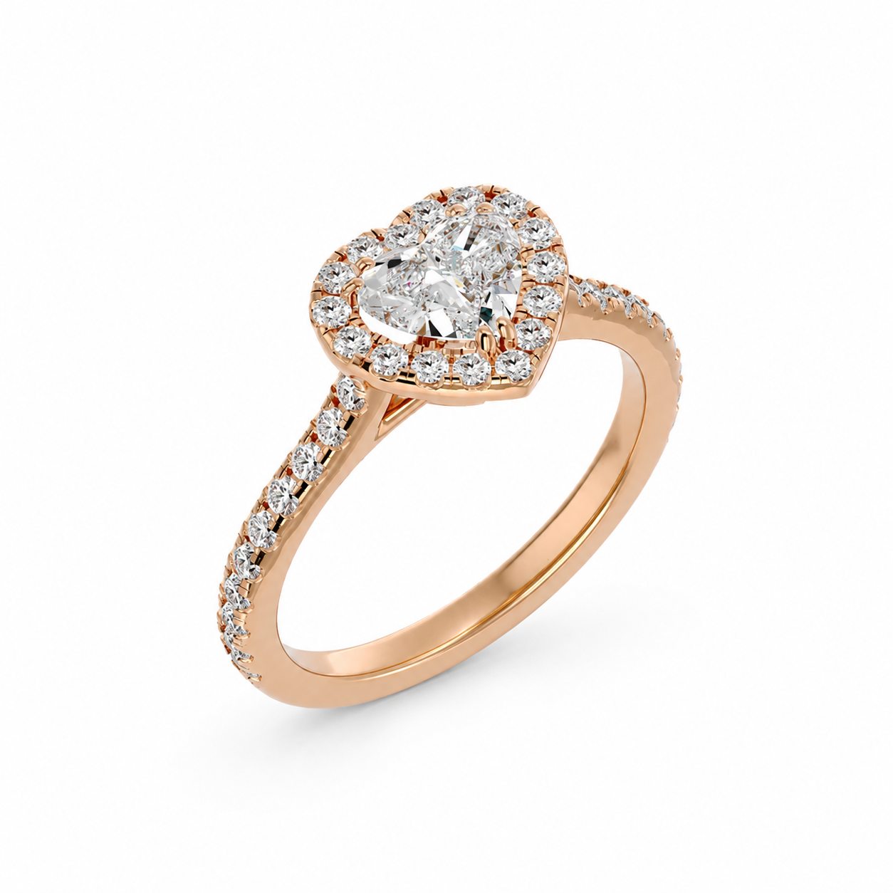 Valerie Heart Ring